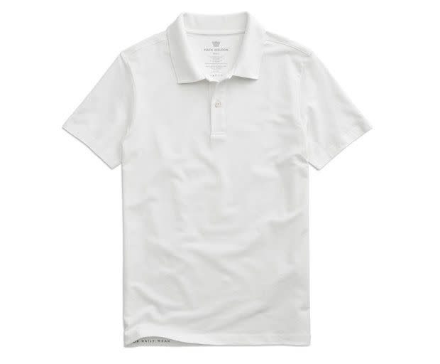 Mack Weldon Silver Polo