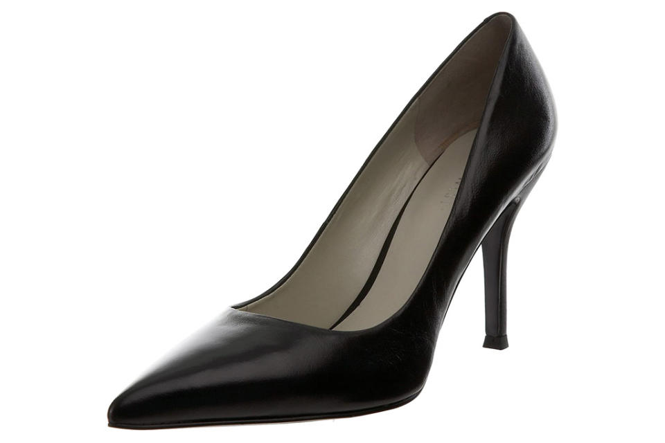 black pumps, heels, pumps, shoes, nine west