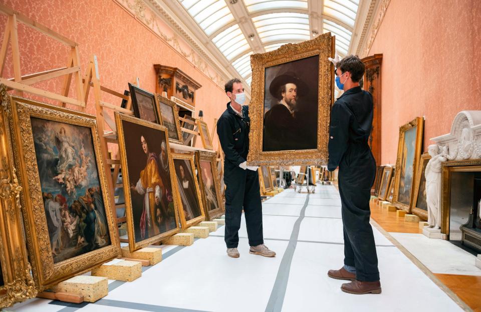 <p>Old Master paintings removed from the Picture Gallery at Buckingham Palace for the first time in almost 45 years</p>Royal Collection Trust/Her Majesty the Queen