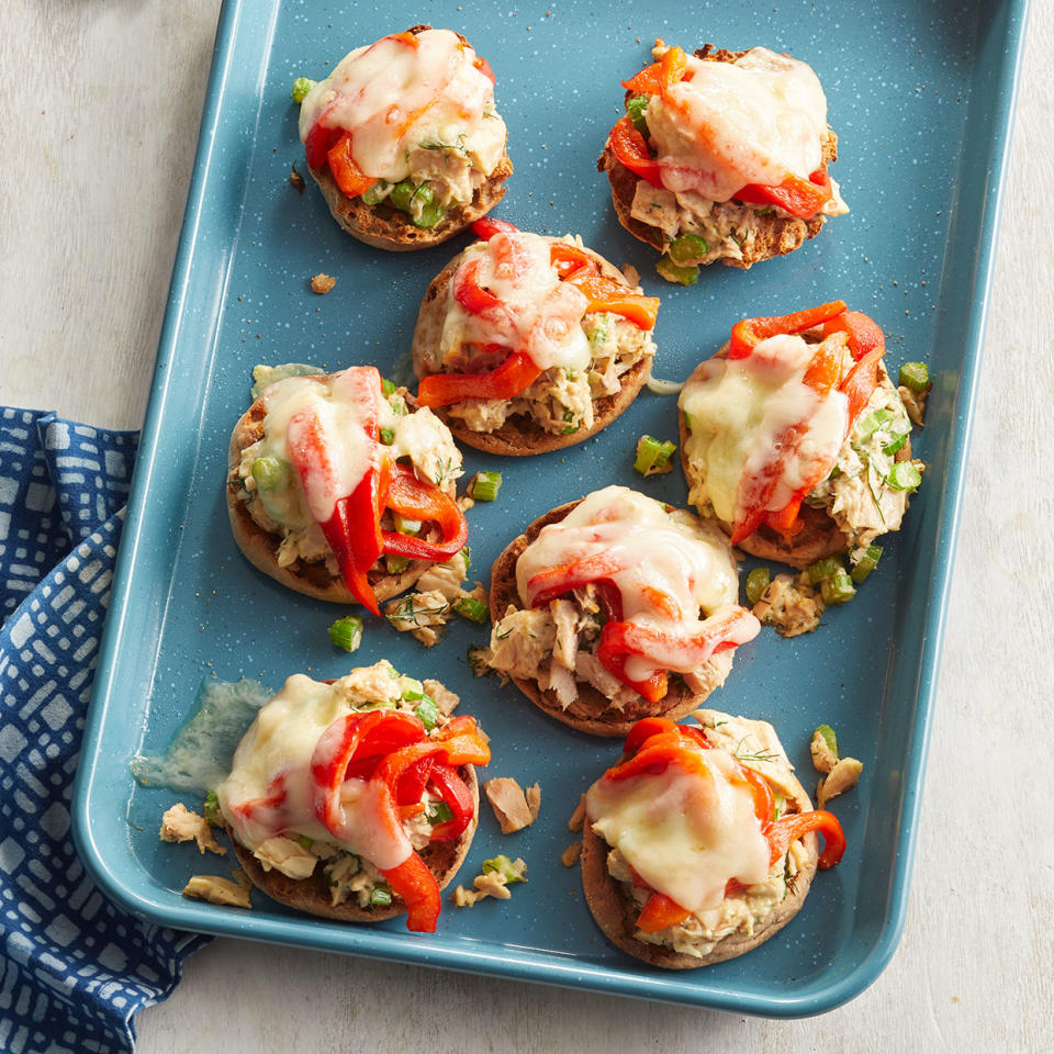 Tuna Melts with Roasted Bell Peppers