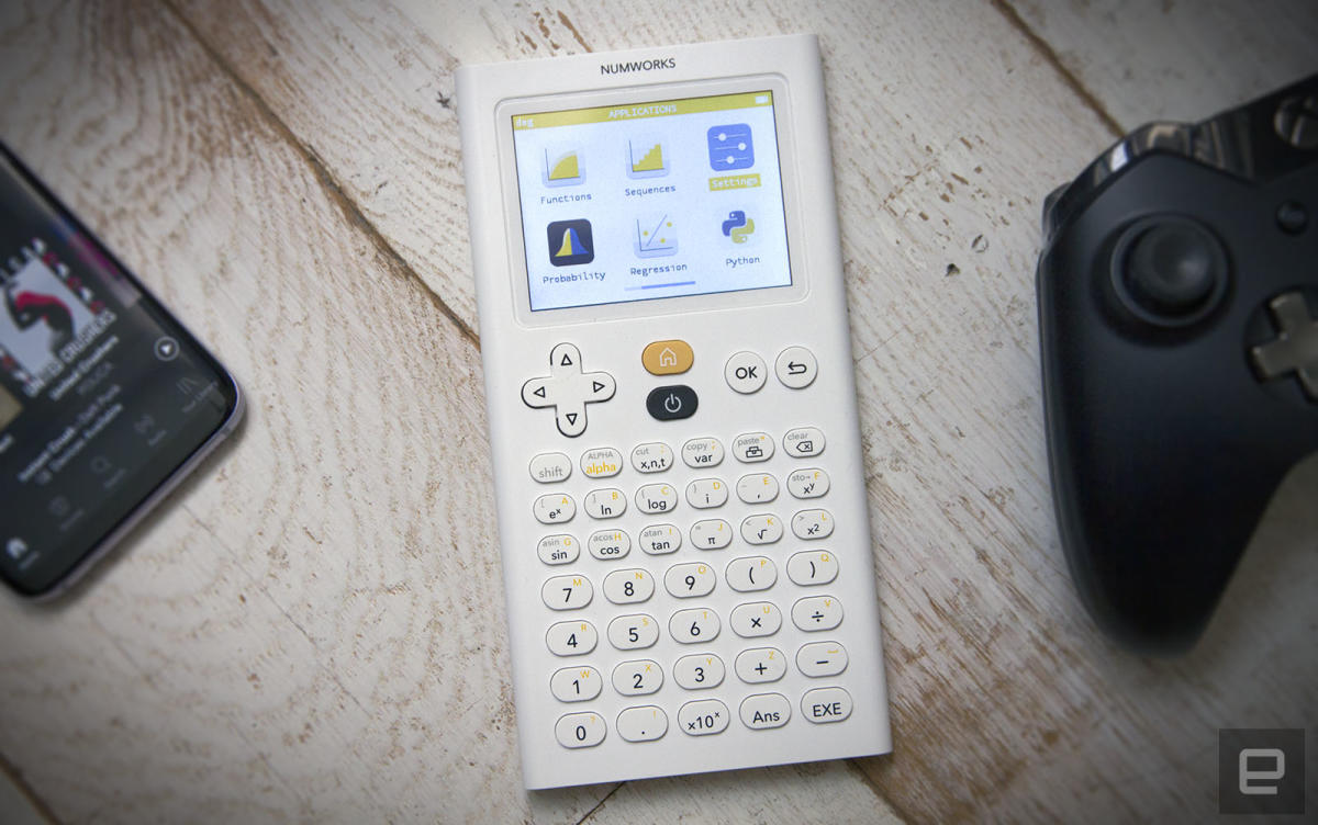 Numworks graphing calculator is made for students raised on tech