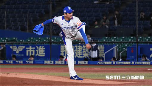 金廣鉉是世界棒球12強賽國手。（資料照／記者王怡翔攝影）