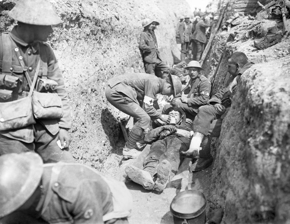 Trench foot first became known during the First World War (Nigel Blundell)