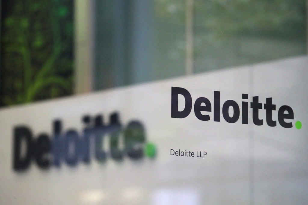 File: Offices of Deloitte are seen in London (REUTERS)