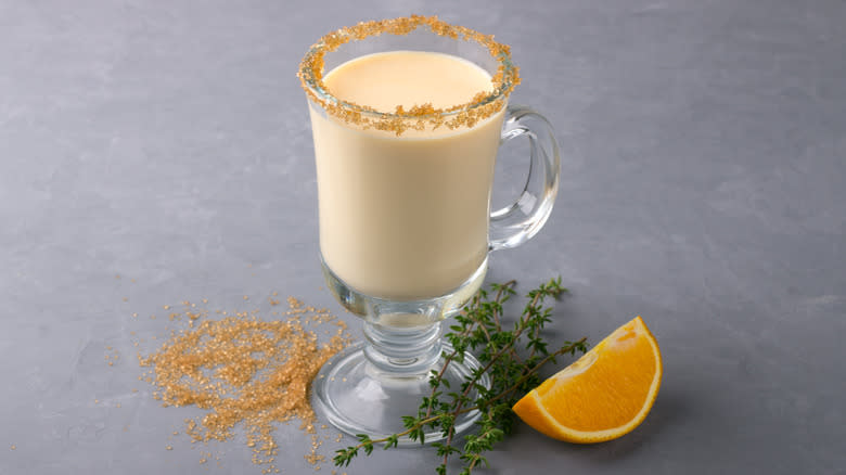 eggnog with orange