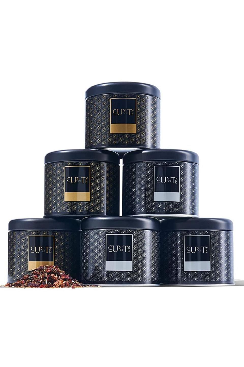 6) Cup of Té Luxe Organic Tea Set