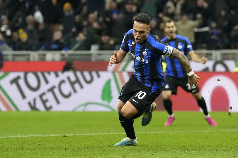 Lautaro Martínez, otro campeón mundial en acción este sábado, quiere continuar su gran momento en Inter, que recibirá a Udinese en la Serie A.