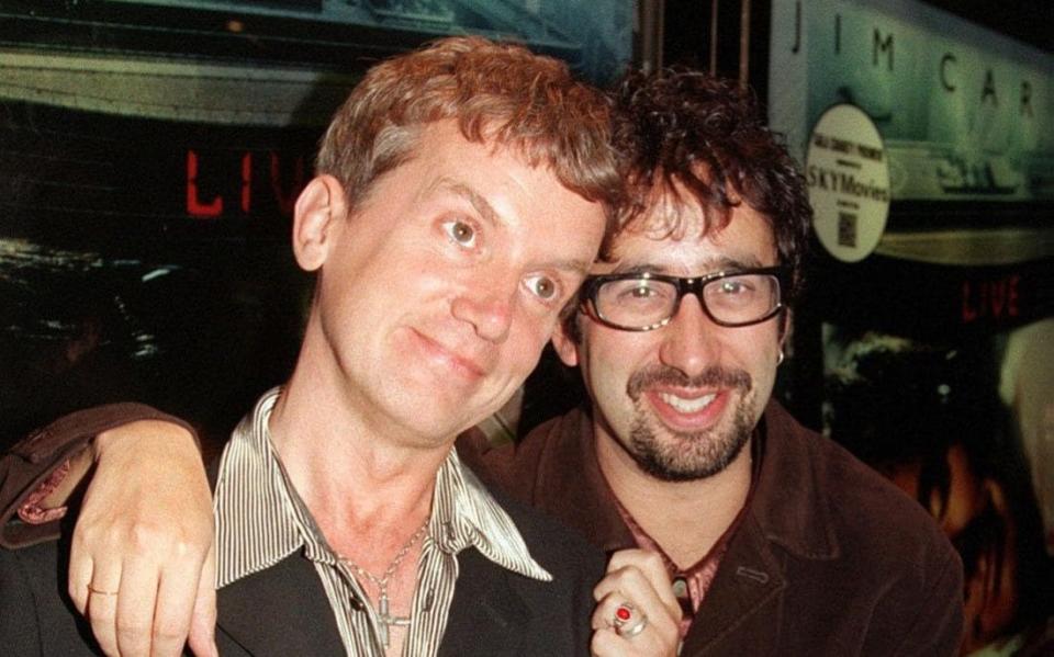 Frank Skinner and David Baddiel in 2009 - PA