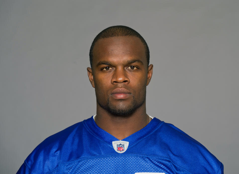Roscoe Parrish, seen here in an NFL headshot, is charged with two felonies in Florida. (Getty)