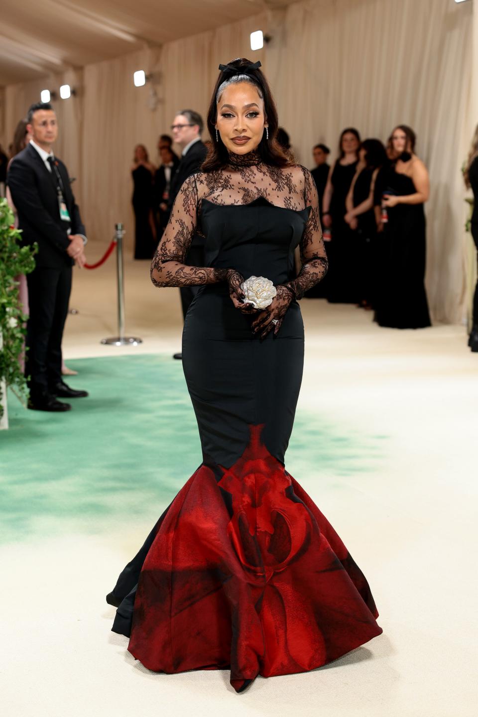 La La Anthony in Alexander McQueen