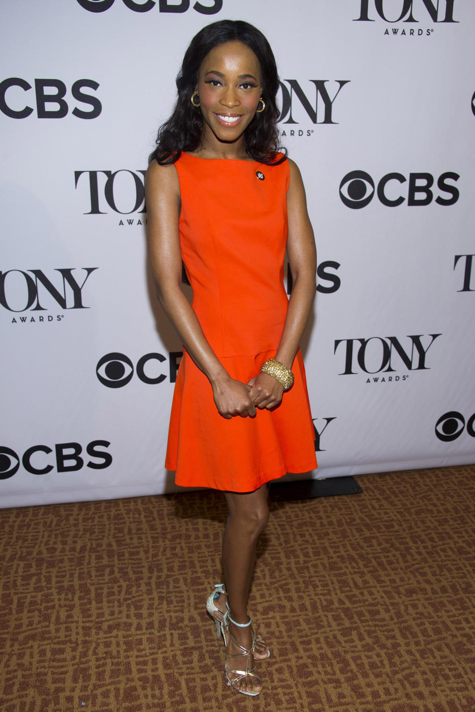 FILE - In this May 1, 2013 file photo, Valisia LeKae attends the 2013 Tony Awards Meet the Nominess press reception in New York. The budding Broadway star who played Diana Ross in the hit show "Motown the Musical" was diagnosed with ovarian cancer in late 2013, went through surgery and this week endured her first of six planned chemotherapy rounds. (Photo by Charles Sykes/Invision/AP, file)