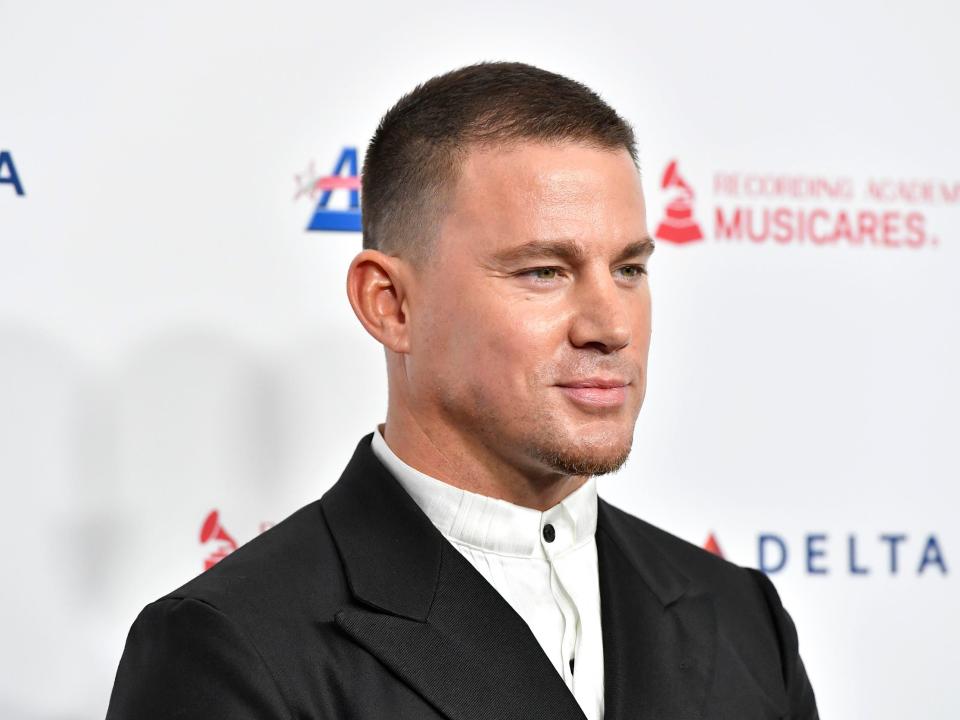 Channing Tatum Frazer Harrison Getty