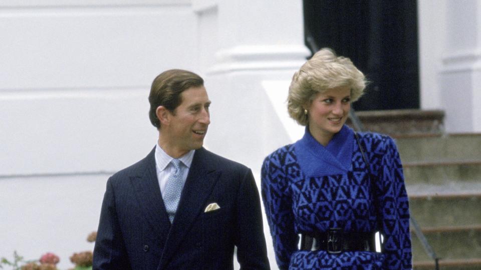 diana and charles at nursery school