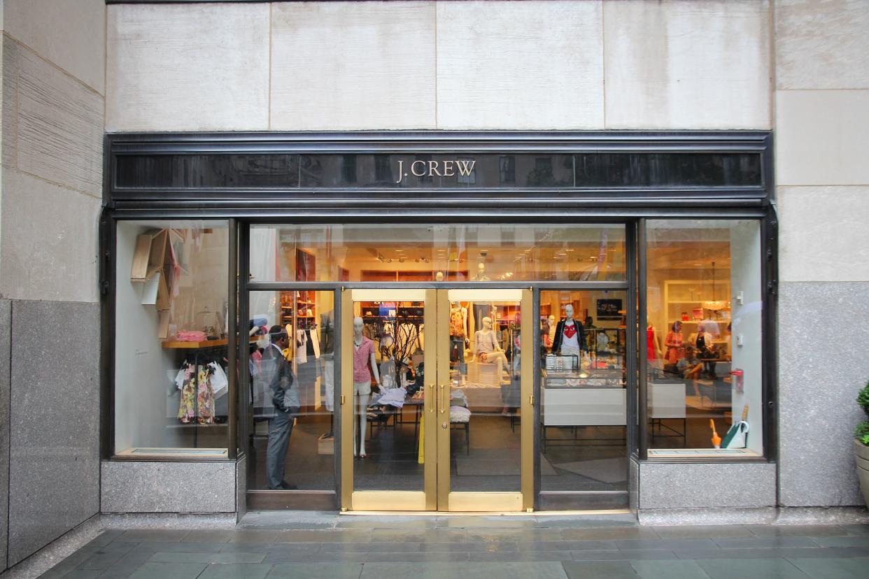 New York: J.Crew fashion store in New York. J.Crew is a multi-brand store chain with more than 500 locations.