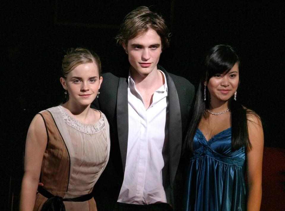 Robert Pattinson Emma Watson Katie Leung 2005