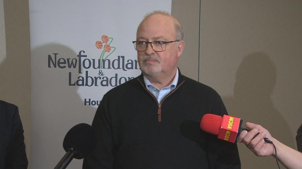 Housing Minister Fred Hutton says the former hotel is a perfect place to house the transitional housing facility.