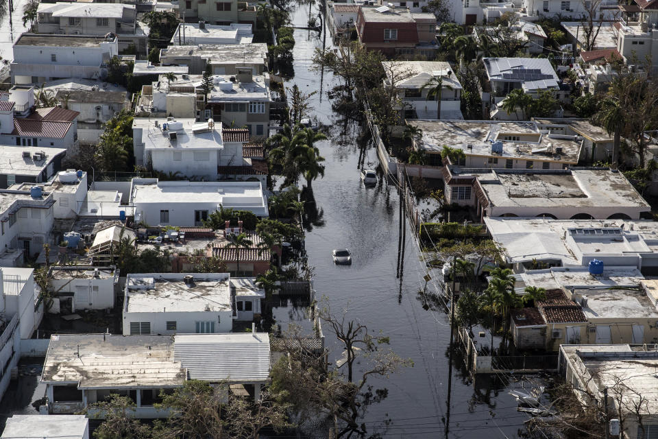 Image: Hurricane Maria flooding  in in San Juan, Puerto Rico  (Alex Wroblewski / Bloomberg via Getty Images file)