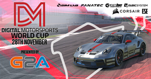 Digital Motorsports World Cup Event Poster