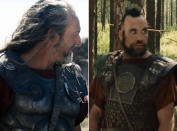 <p>Here's a pairing that we've never seen in Westeros: The Hound and Ser Davos, played by Rory McCann and Liam Cunningham, respectively. The two appeared in 2010's remake of <em>Clash of the Titans</em>, portraying soldiers Solon and Belo in the film based on the Greek myth of Perseus. So many gods, so little time. </p>