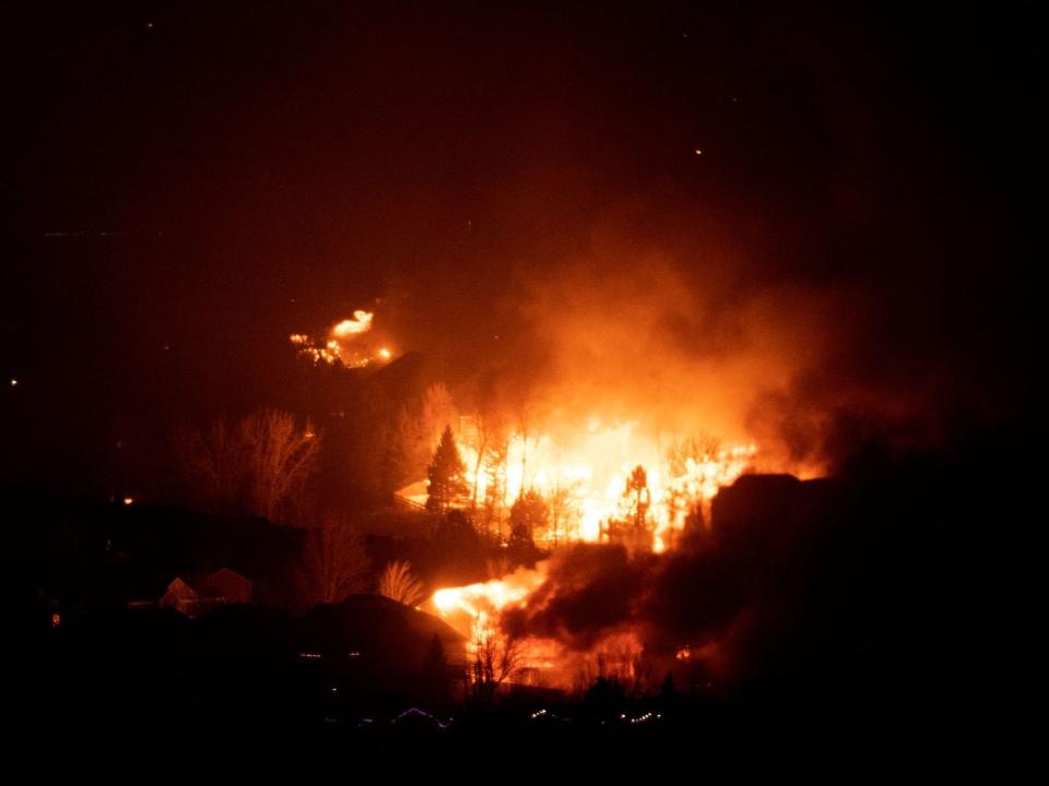 Colorado forest fires