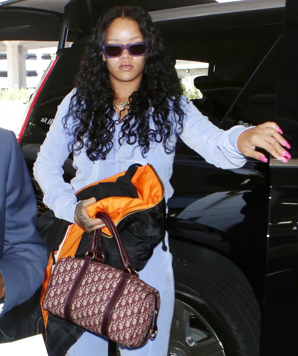 Rihanna slays at LAX