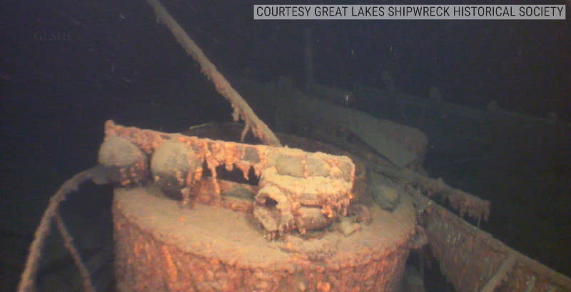 Shipwreck hunters with the Great Lakes Shipwreck Historical Society have found the Adella Shores approximately 40 miles northwest of Whitefish Point in Lake Superior. (Courtesy Great Lakes Shipwreck Historical Society)