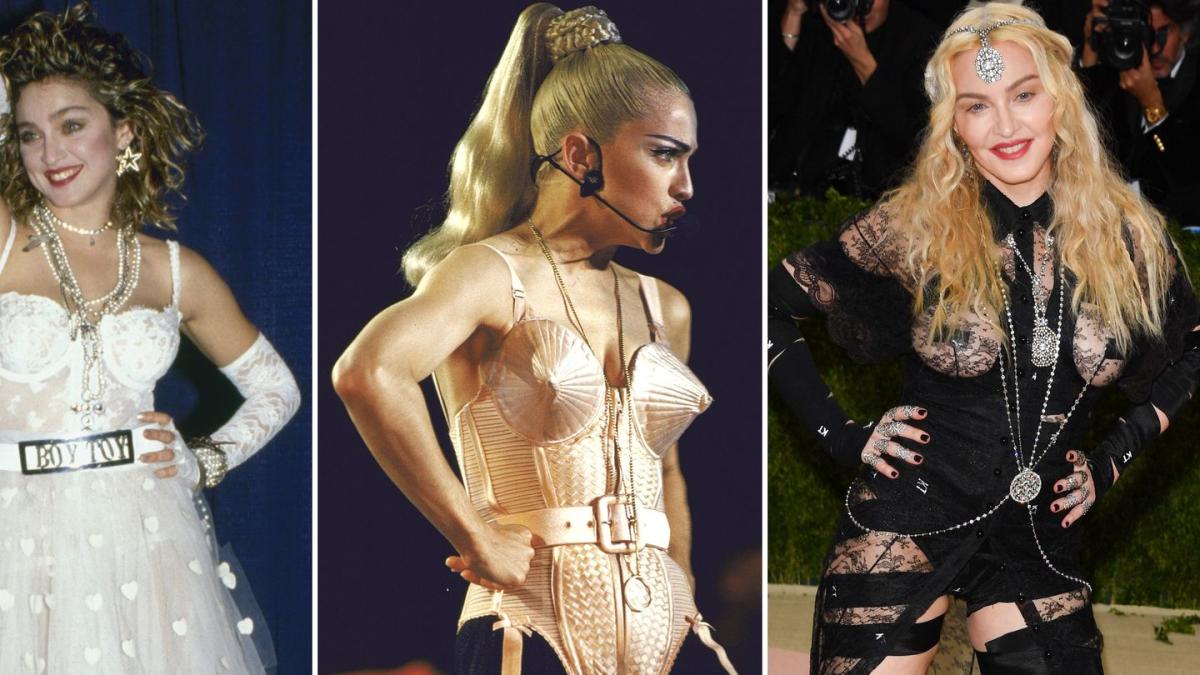 Madonna turns 60: Cone bras to neon bangles, a look at her raunchy fashion  history