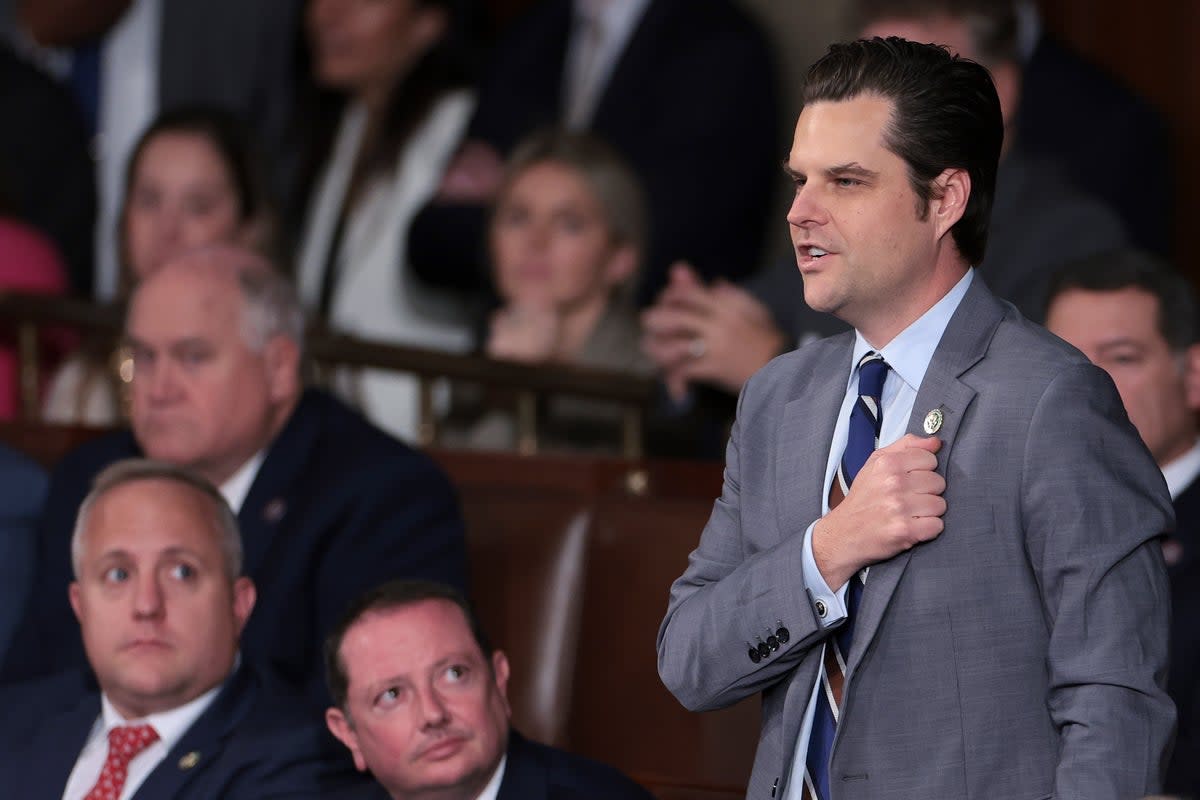 Rep Matt Gaetz  (Getty Images)