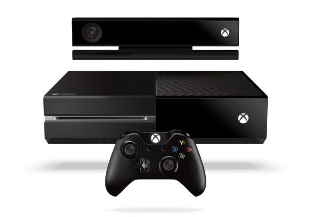 Promotional picture for Xbox One video game console