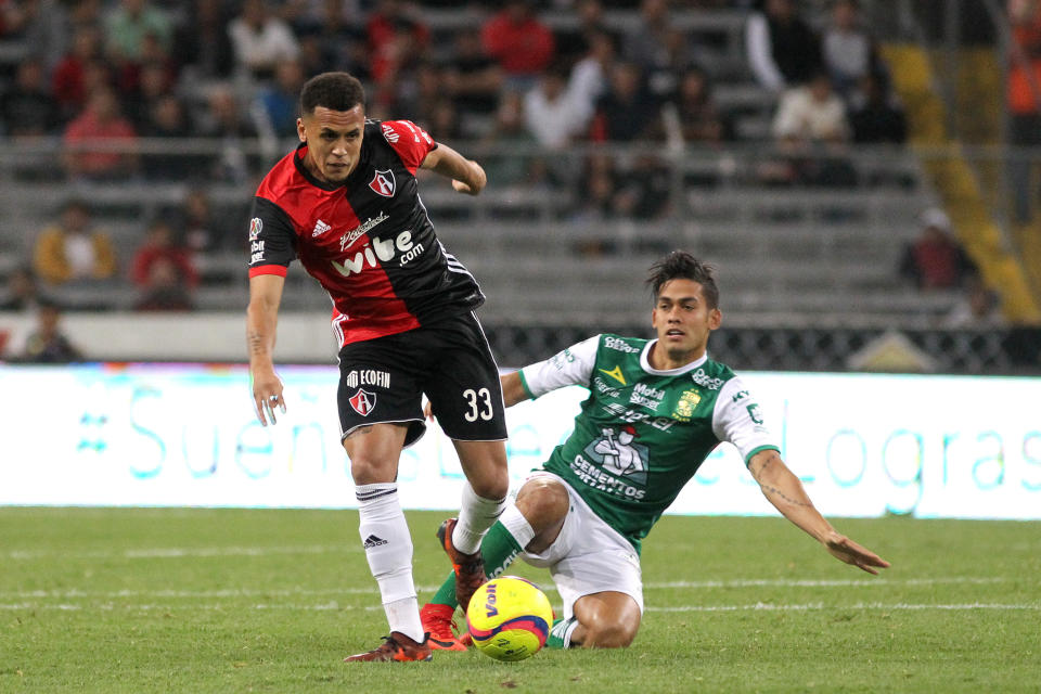 Ravel Morrison in action for Atlas earlier in the season