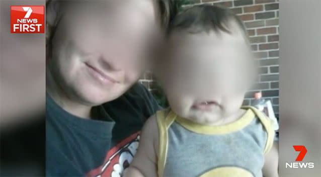 The boy and his foster mother. Source: 7 News