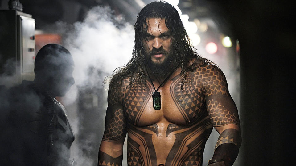 Jason Mamoa in 2018's 'Aquaman'