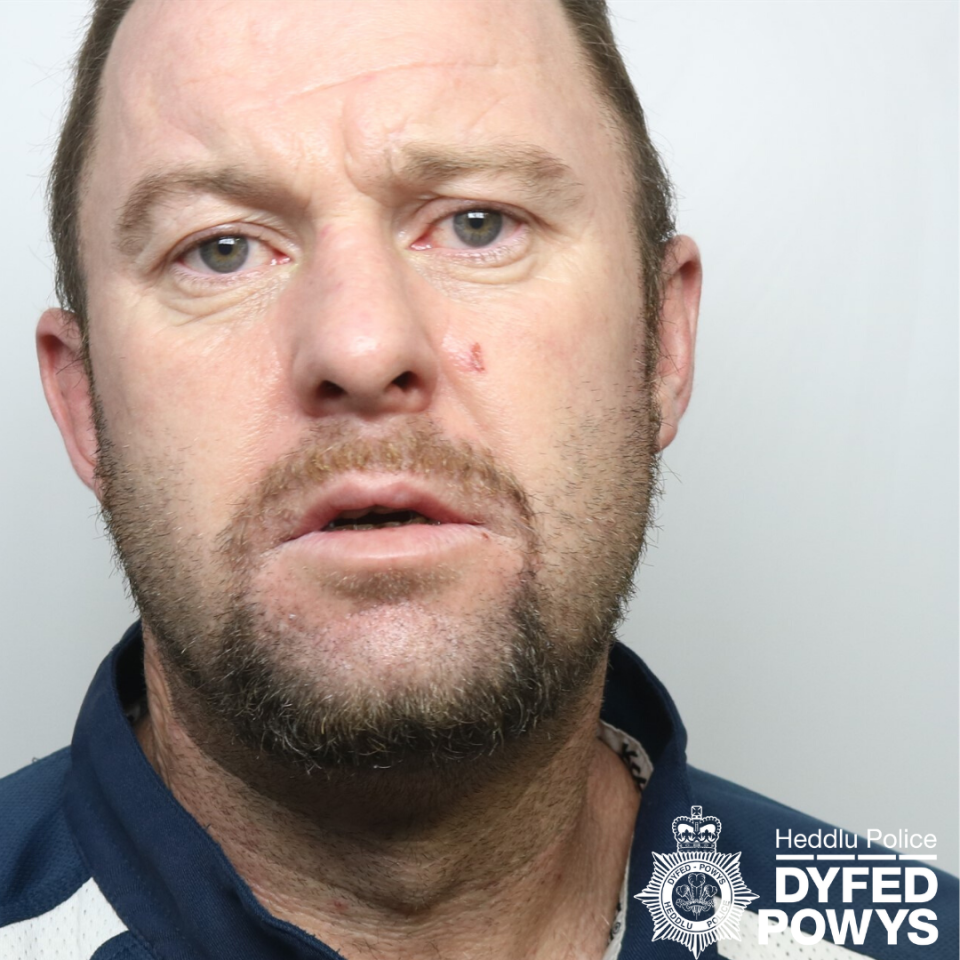 Anthony Reginald Brian Davies was given three years in jail for possession with intent to supply. (Dyfed-Powys Police)