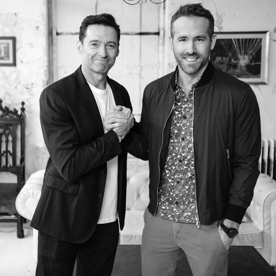 <b>“Receiving the Order of Australia is a HUGE deal. And despite what I tell anyone who’ll listen, Hugh Jackman is one of the finest, kindest, hardest working, generous and most talented people I’ve had the privilege to call my friend. There’s nobody better. None of this changes the unfortunate fact he’s a complete bastard.”</b> — Ryan Reynolds, congratulating close friend Hugh Jackman on being honored with the Order of Australia while managing not to let up on their ongoing faux-feud, <a href="https://www.instagram.com/p/B2WmawMBC1P/?igshid=1hy69vc61vm8j" rel="nofollow noopener" target="_blank" data-ylk="slk:on Instagram;elm:context_link;itc:0;sec:content-canvas" class="link ">on Instagram</a> 