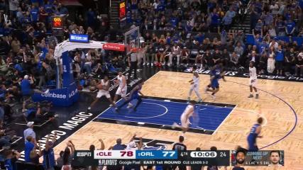 Cole Anthony with a 2 Pt vs. Cleveland Cavaliers