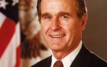 ... ebenso wie sein Nachfolger George Herbert Bush. (Bild: Hulton Archive/Getty Images)