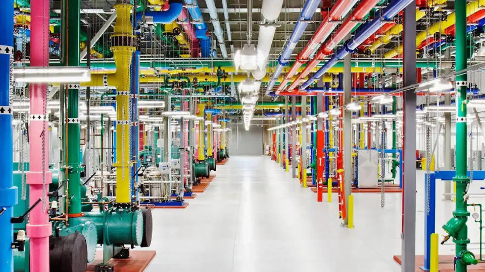 Google data center