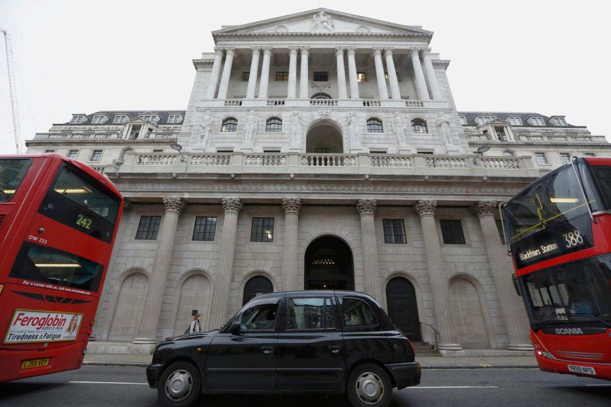 <p>The Bank of England hiked economic forecasts</p> (Luke MacGregor/Reuters)