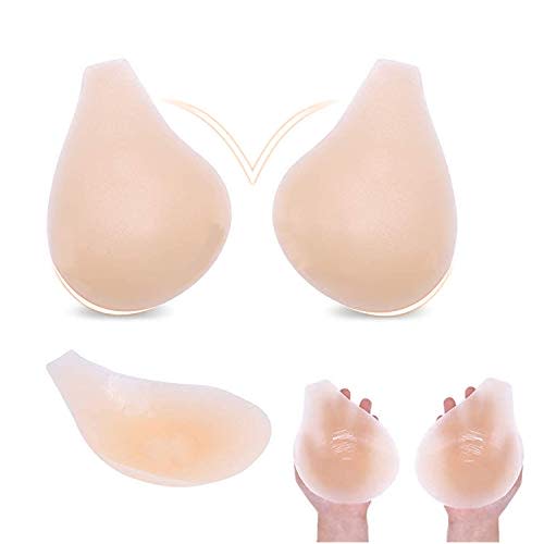 Niidor Adhesive Bra Strapless Sticky Invisible Push up Silicone Bra for Backless  Dress with Nipple Covers Nude(C Cup) - Yahoo Shopping