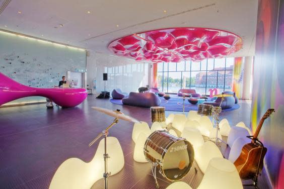 The colourful interior of nhow Berlin is as bright as the city itself (nhow Berlin)