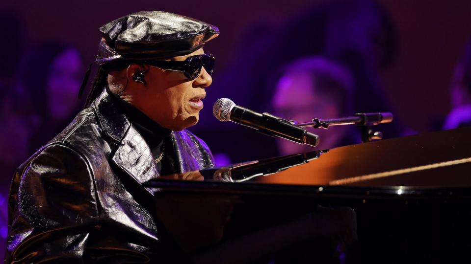 PHOTO: Stevie Wonder performs onstage during the 66th GRAMMY Awards at Crypto.com Arena on Feb. 4, 2024, in Los Angeles. (Kevin Winter/Getty Images)
