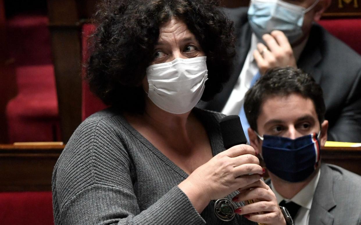 French Higher Education, Research and Innovation Minister Frederique Vidal at the National Assembly in Paris  -  STEPHANE DE SAKUTIN/AFP