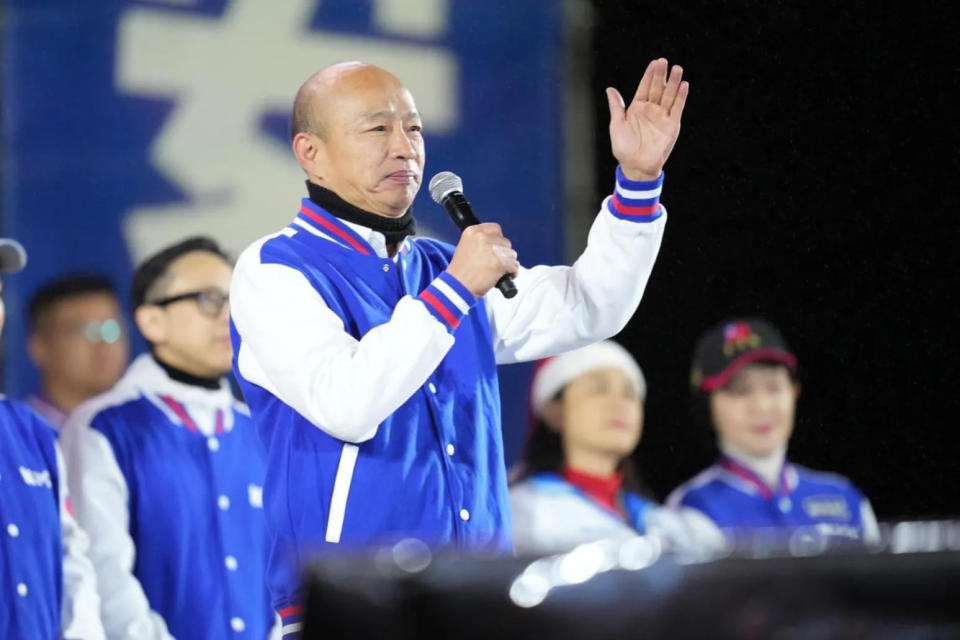 國民黨將推出韓國瑜參選立法院長。（圖取自韓國瑜臉書）