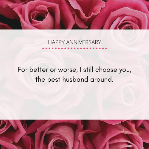 Anniversary Wishes for Husband