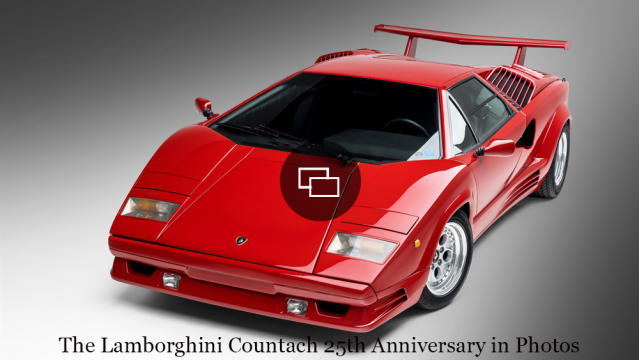 Lamborghini Countach 25th Anniversary classic review 