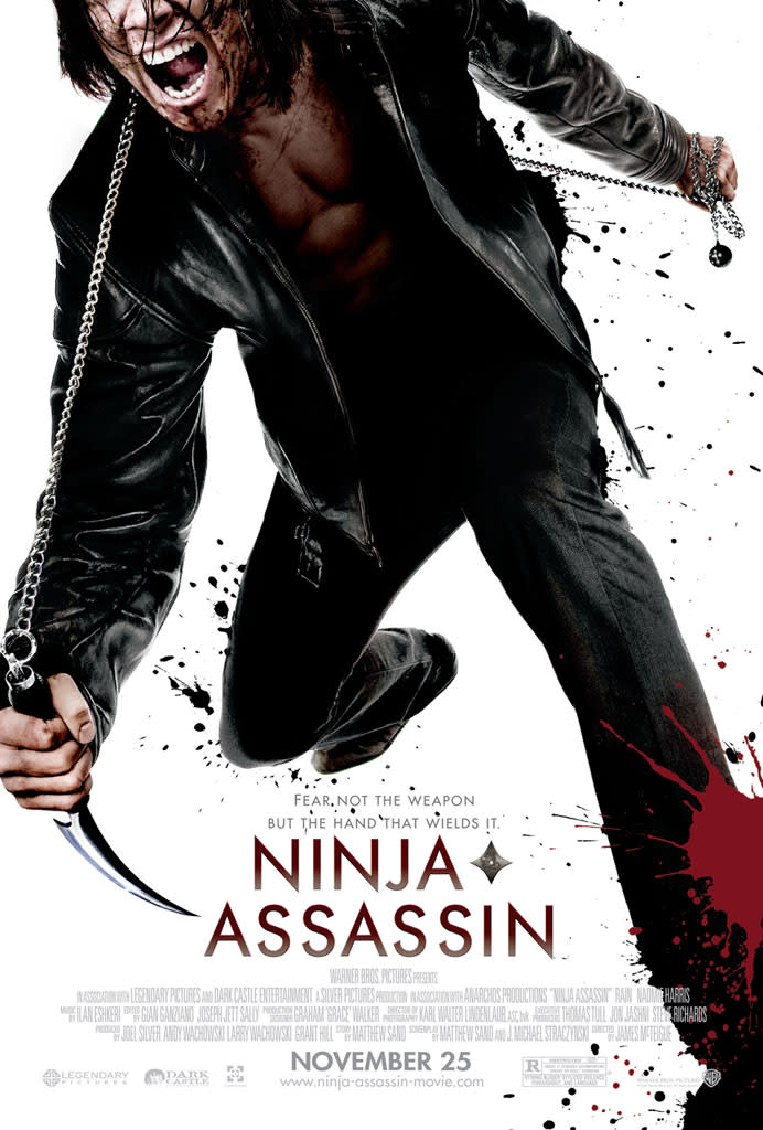 Ninja Assassin Stills Warner Bros. 2009 Poster