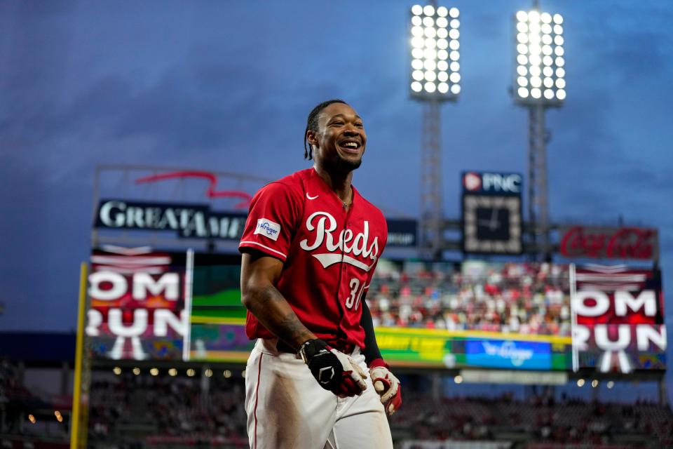 Cincinnati Reds outfielder Will Benson said he has felt blessed to have so much success on a Reds team that's playing so well.