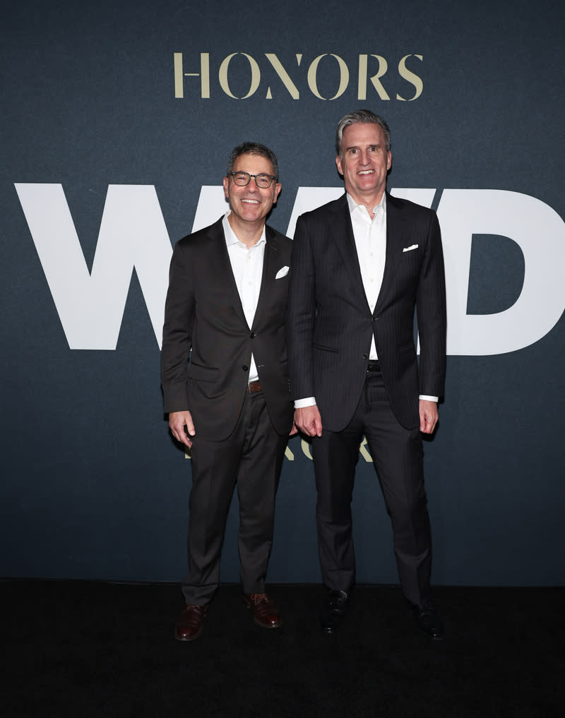 Tony Spring and Jeff Gennette at the 2023 WWD Honors event