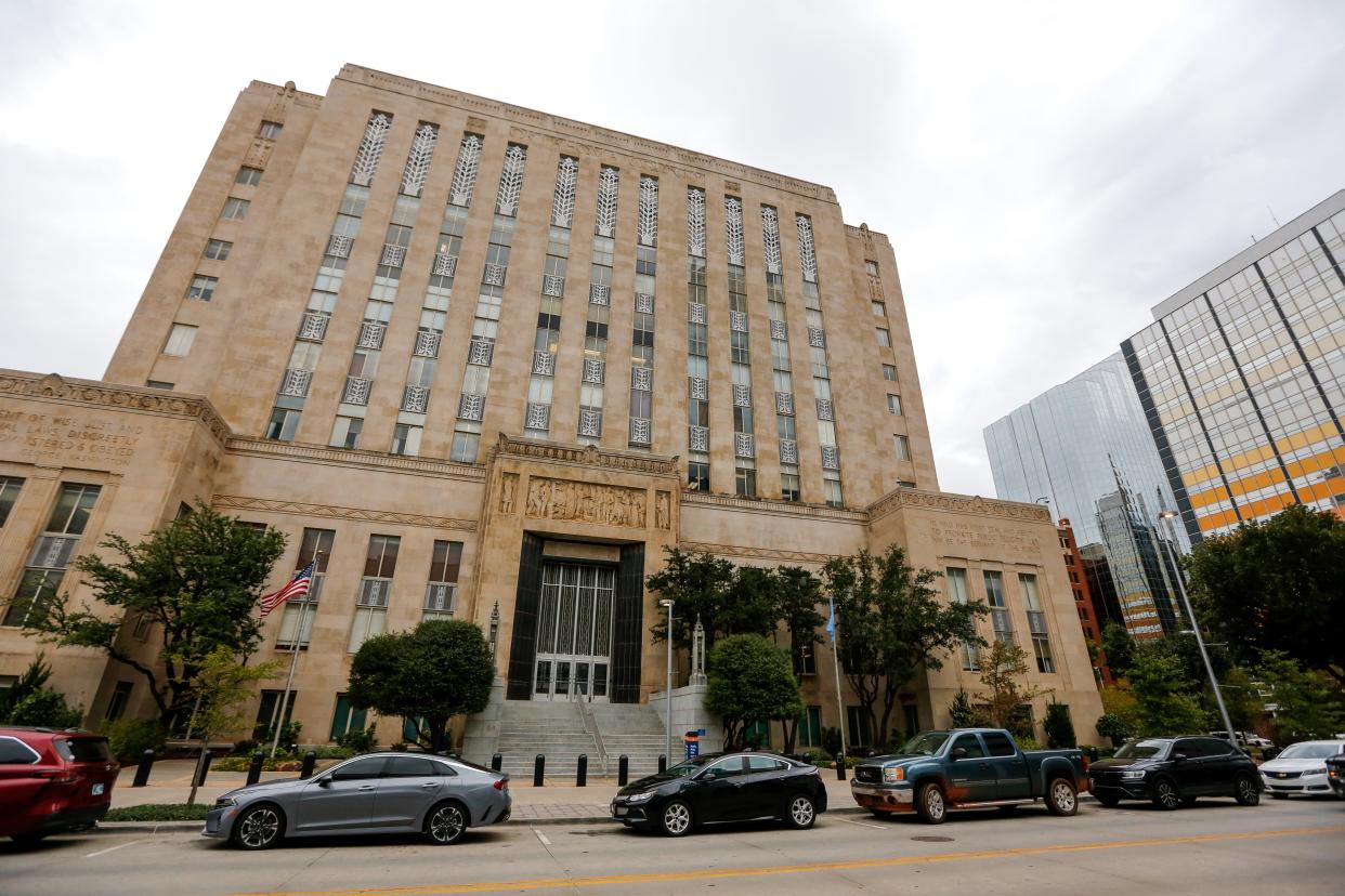 The Oklahoma County Courthouse is pictured in Oklahoma City, on Wednesday, Oct. 25, 2023.