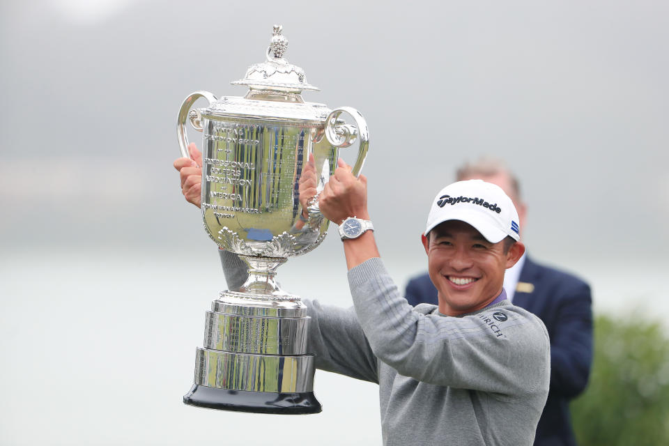 Can Collin Morikawa repeat as PGA champion? (Tom Pennington/Getty Images)